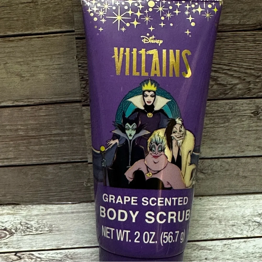 Disney Villains Grape Scented Purple Body Scrub